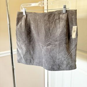 Blank NYC Suede Mini Skirt Size 31 NWT